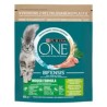 PURINA ONE Indoor Formula, Pulykában és Teljes Kiőrlésű Gabonában gazdag száraz macskaeledel 800g