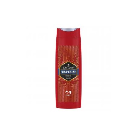 Old Spice Captain Tusfürdő És Sampon Férfiaknak, 400 ml