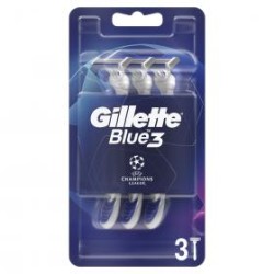 Gilette blue 3 football...