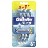 Gillette blue3 cool  eldobható férfi borotva 6db