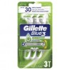 Gillette blue3 sensitive  eldobható férfi borotva 3db