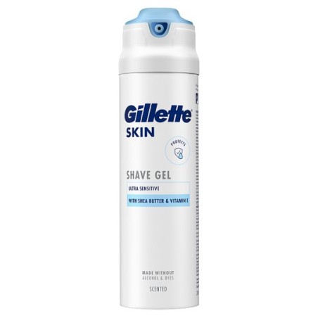 Gillette Skin Ultra Sensitive Borotvazselé, 200 ml