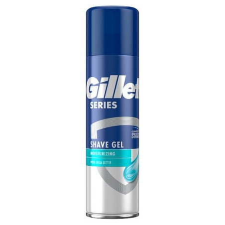 Gillette Series Hidratáló Borotvazselé Kakaóvajjal, 200ml