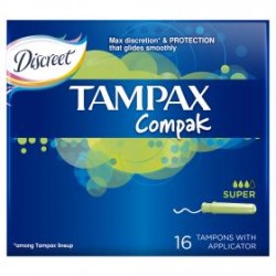 Tampax Super Compak tampon...