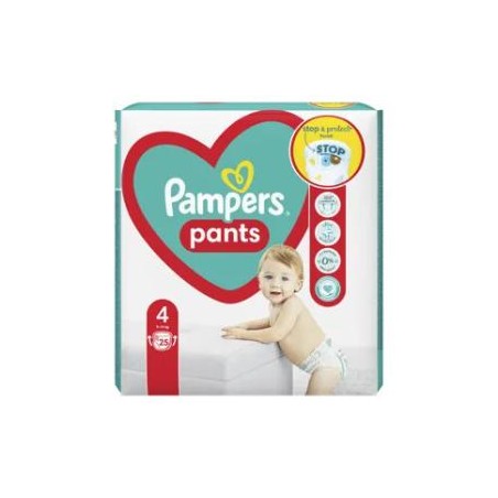 Pampers Pants Bugyipelenka, Méret: 4, 25 db pelenka, 9kg-15kg