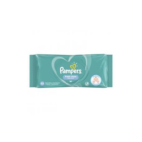 Pampers fresh clean törlőkendő 52 db