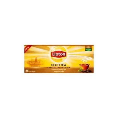 cLipton Gold Tea fekete tea természetes aromákkal 25 filter 37.5 g