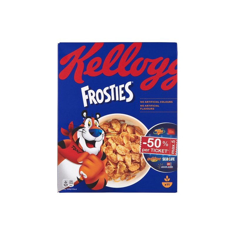 Kellogg's Frosties cukormázzal bevont kukoricapehely 330 g