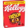 Kellogg's Trésor vegyes gabonákból készült párnák csokoládés mogyorós töltelékkel 410 g