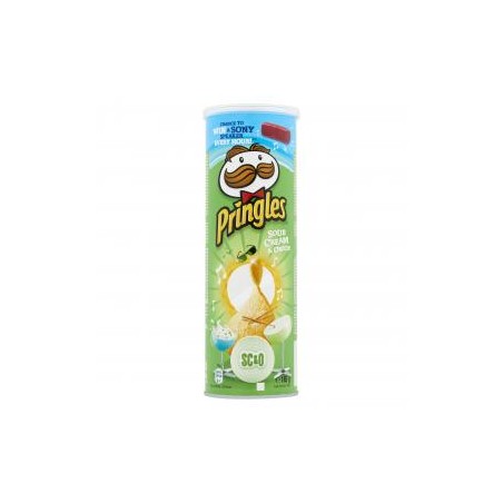 Pringles hagymás-tejfölös ízesítésű snack 165 g