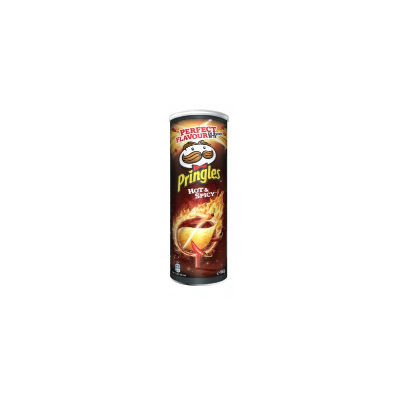 Pringles Hot & Spicy snack, 165g