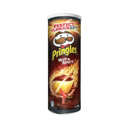 Pringles Hot & Spicy snack, 165g