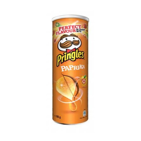 Pringles paprikás ízesítésű snack 165 g