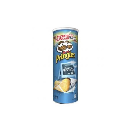 Pringles Salt & Vinegar snack, 165g