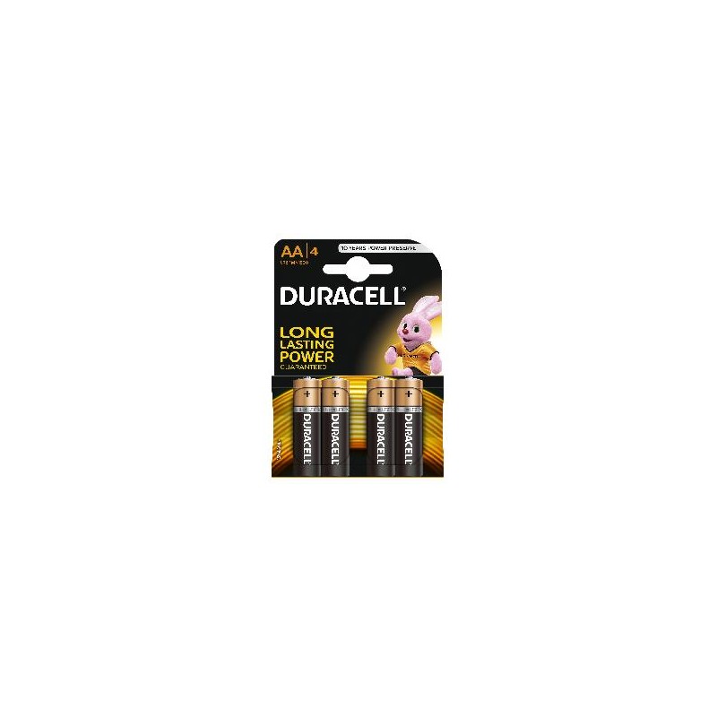 Duracell Basic ceruza elem AA 4db