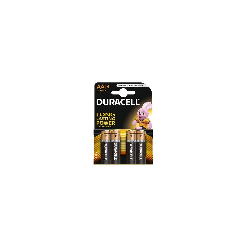 Duracell Basic ceruza elem AA 4db