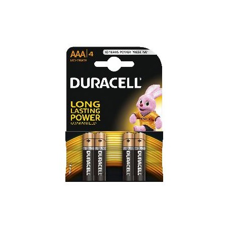 Duracell Basic mikro elem AAA 4db