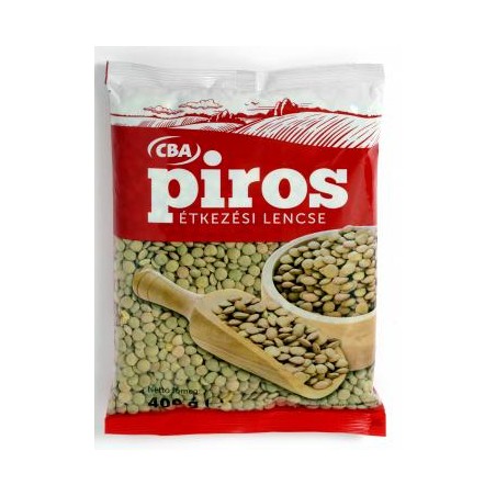 CBA Piros étkezési lencse 400 g