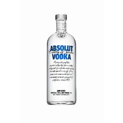 Absolut 40% blue vodka 1l