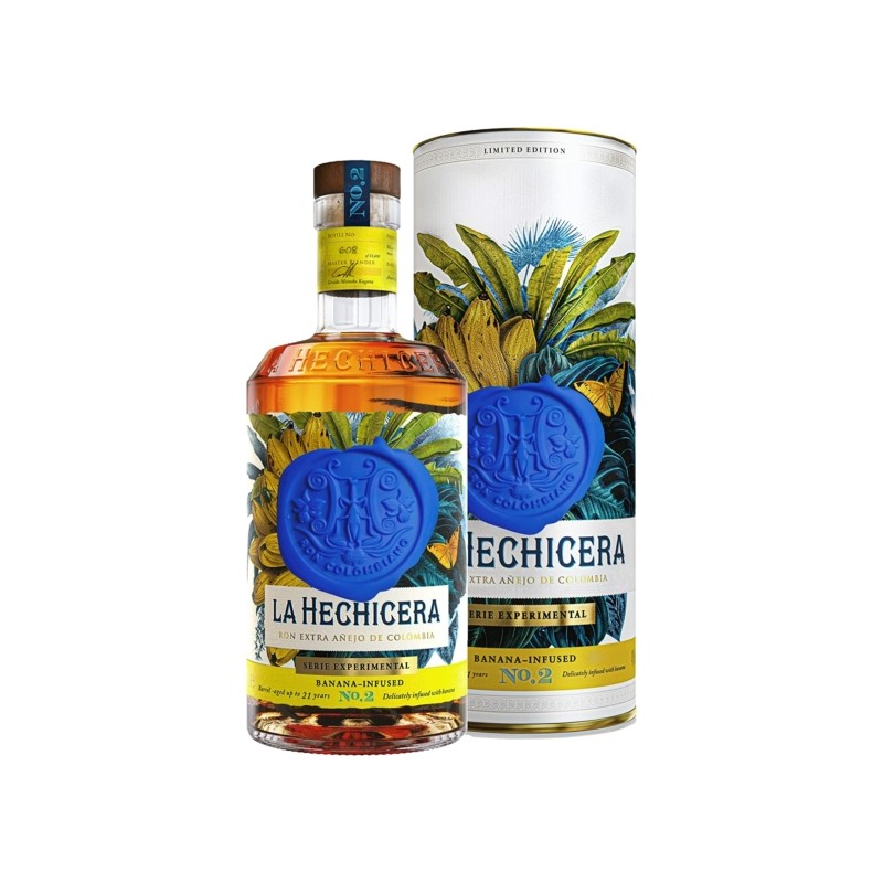 La Hechicera Banana Infused rum 41% 0,7l