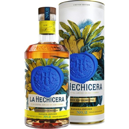 La Hechicera Banana Infused rum 41% 0,7l