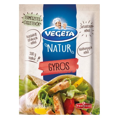 Vegeta Natur Gyros fűszerkeverék 20g