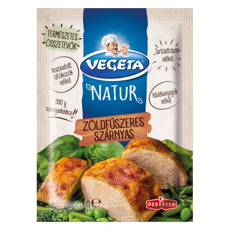 Vegeta Natur Zöldfűszeres szárnyas fűszerkeverék 20g