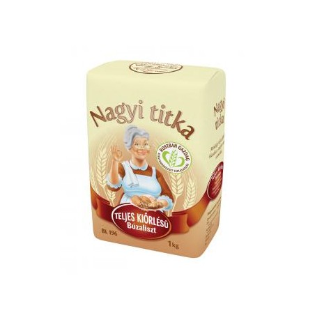 Nagyi Titka teljes kiőrlésű búzaliszt 1kg