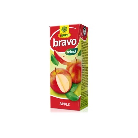 Rauch Bravo Select alma ital cukorral és édesítőszerekkel, C-vitaminnal 0,2 l