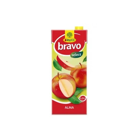 Rauch Bravo Select alma ital cukorral és édesítőszerekkel, C-vitaminnal 1,5 l