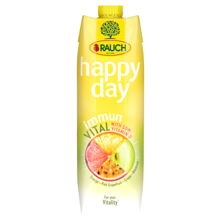 Rauch Happy Day Immun vital 1 l narancs-grapefruit-maracuja-szőlő