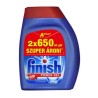 FINISH POWER GÉL ALL in 1, 2 x 650 ML DUOPACK