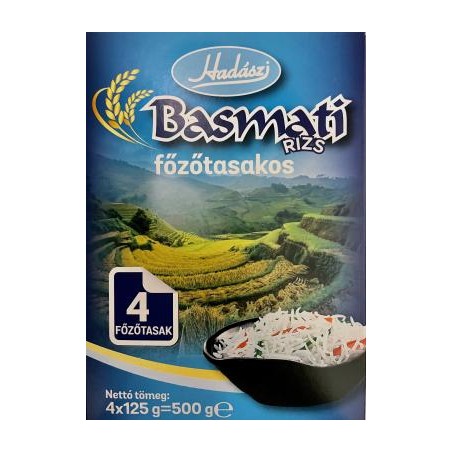 Rizs basmati Hadászi 4x125g