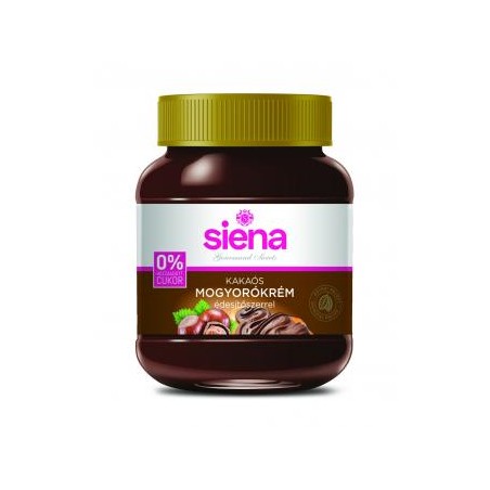 Siena kakaós mogyorókrém édesítő, diabet 400g