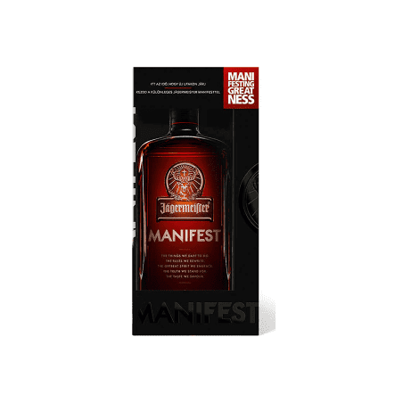 Jägermeister Manifest likőr - 0,5 L (38%) díszdobozban