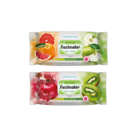 Freshmaker fruit baby nedv.törlőkendő 100db