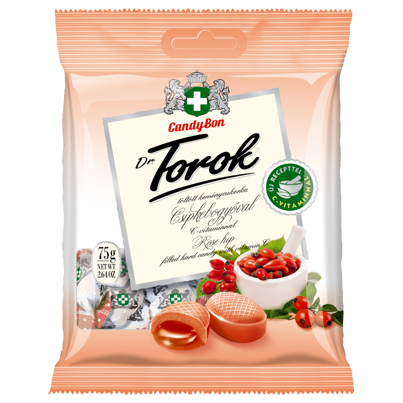 Dr.Torok keménycuk. csipkebogy.C-vit.75g