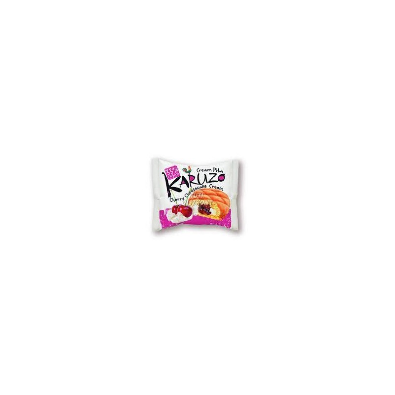 Karuzo Cream pita krémtúrós-cseresznyés töltelékkel - 82g