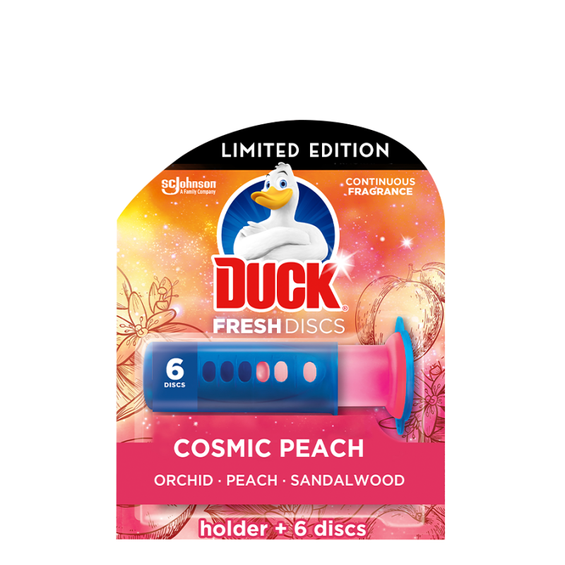 Duck Active Clean Cosmic Peach WC-öblítő rúd 38,6 g