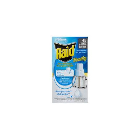 Raid Family szúnyogirtó folyadék utántöltő 27 ml