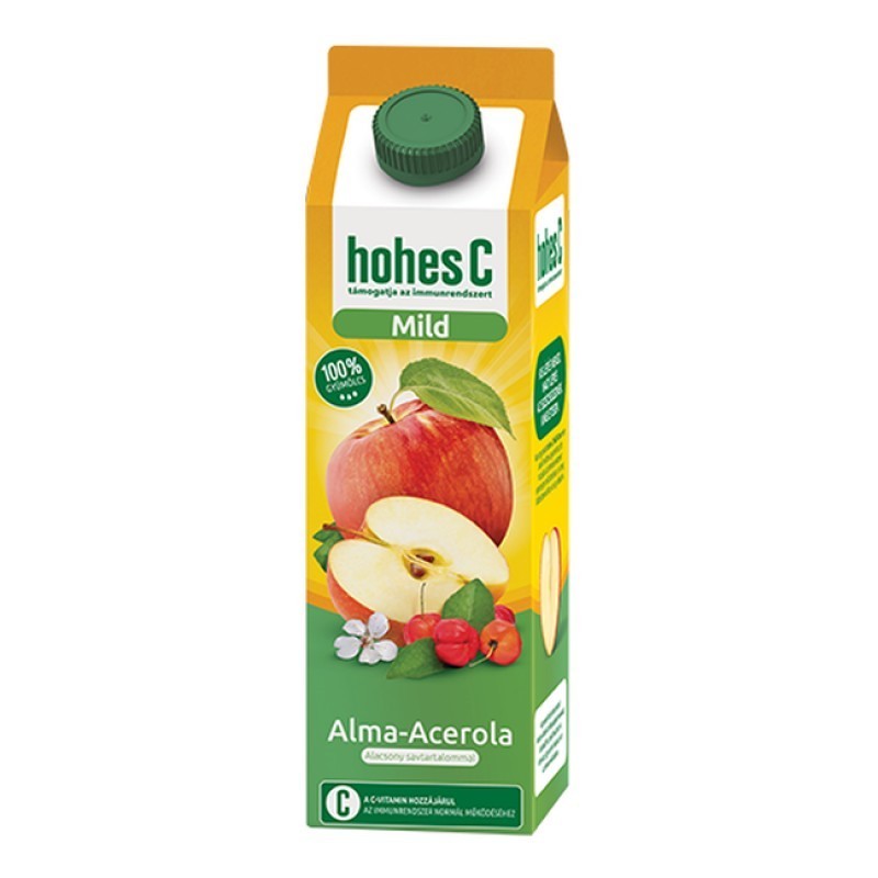 Hohes C Mild 100% gyümölcslé 1 l alma-acerola