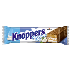 Knoppers coconut bar...