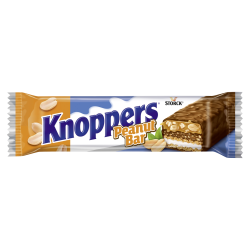 Knoppers peanut bar...