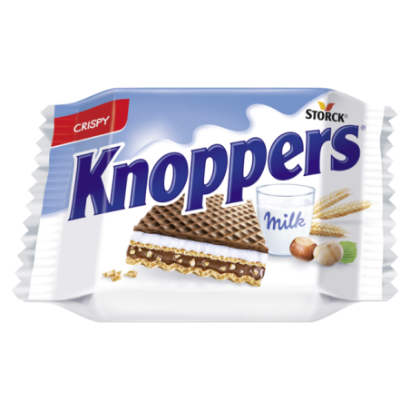 KNOPPERS TÖLTÖTT OSTYA 25G