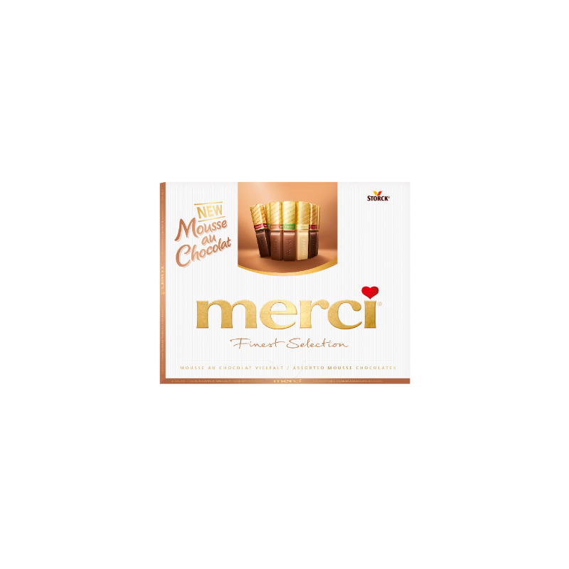 Merci Mousse 210g, Finest Selection Mousse au Chocolat Variety