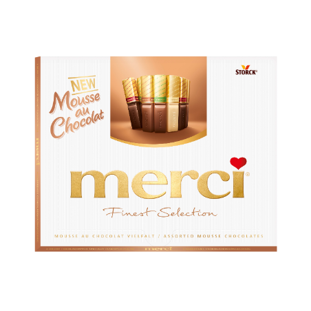 Merci Mousse 210g, Finest Selection Mousse au Chocolat Variety