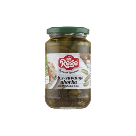 Rege uborka édes-savanyú 3-6cm 340/180g