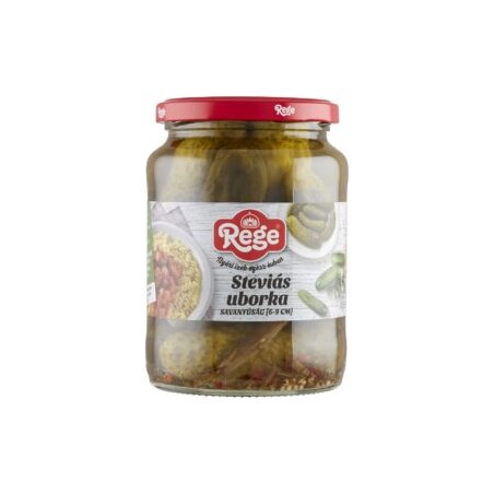Rege uborka steviás 6-9cm 680/360g Rege uborka steviás 6-9cm 680/360g
