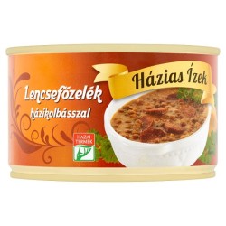 Lencsefőzelék kolbásszal 400g, Házias ízek , (SZEPA)