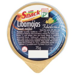 Snack libamájas fehérborral 75g